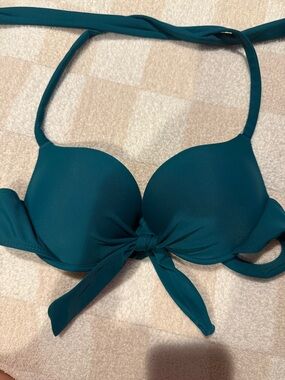 Teal Push-Up Bikini Top